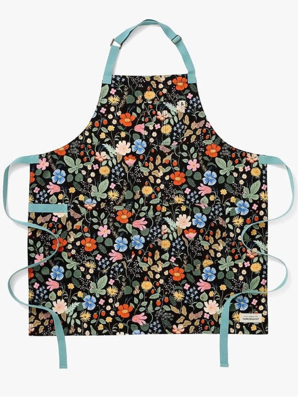 NEW HEDLEY & BENNET The Essential Apron - Rifle Paper Co Strawberry Fields
